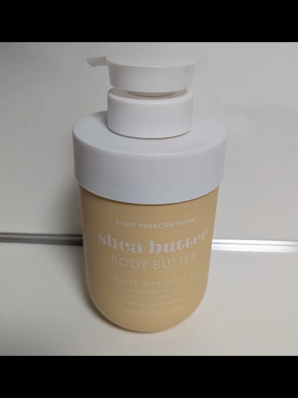 Body Prescriptions Body Butter Shea Butter & argan oil new moisturizer 20.11 oz.